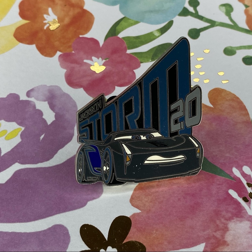Jackson Storm Cars Disney Pin